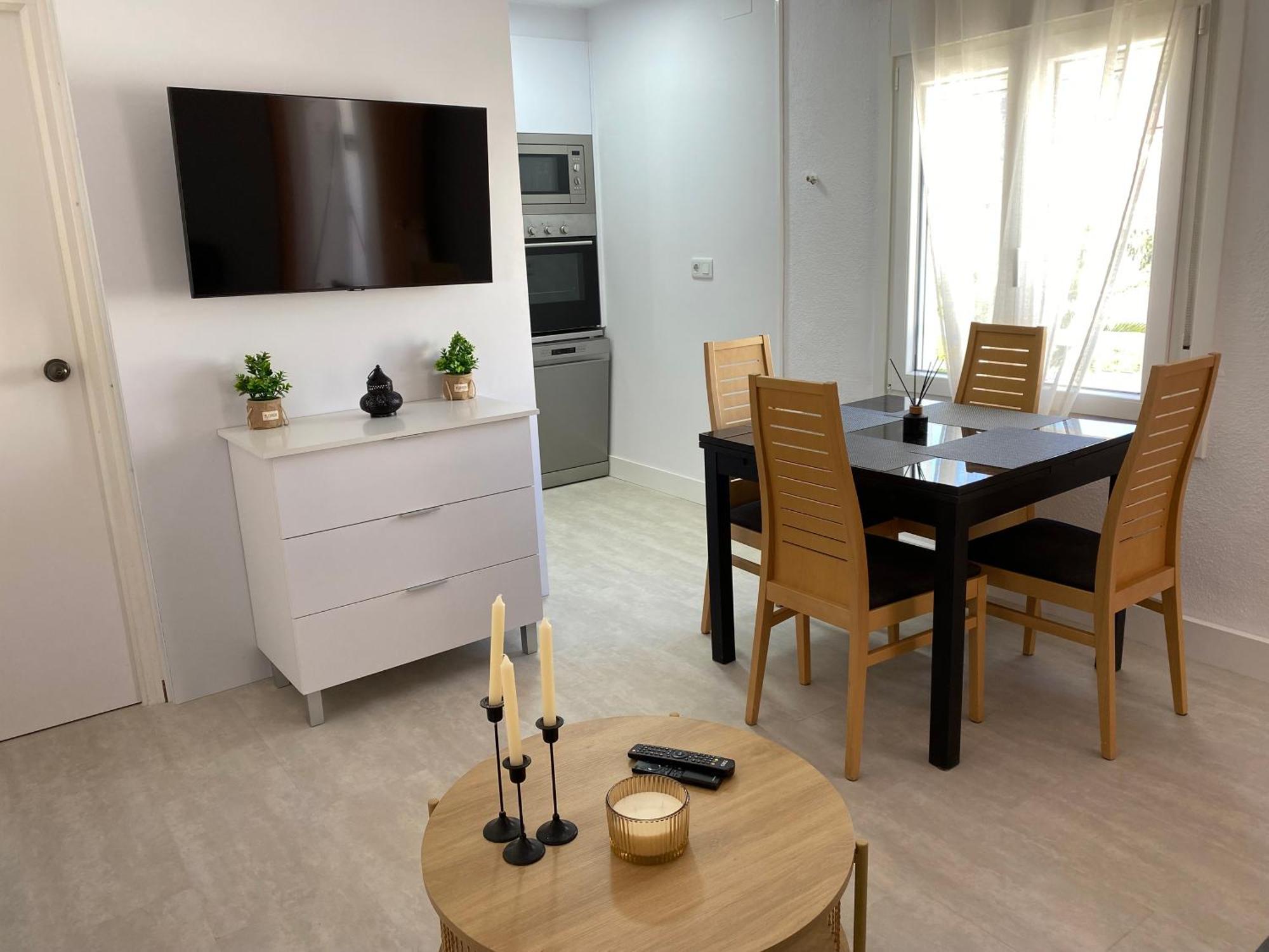 Apartamentos Playa D Y G Sant Carlos de la Ràpita Exteriör bild